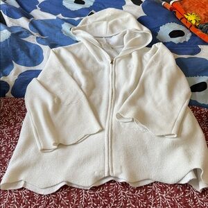Gelato Pique cloud zip up jacket